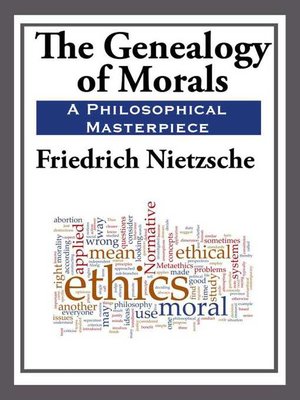 cover image of Geneaology of Morals